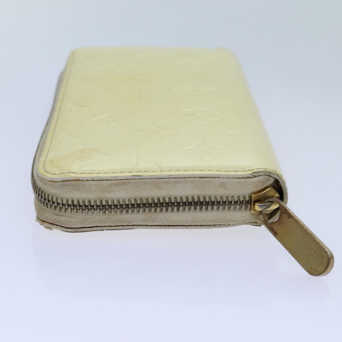 Luxurious Patent Leather Elegant Wallet with Metal Fittings