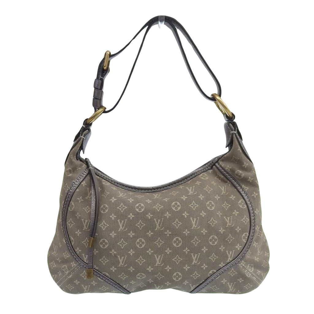Elegant Grey Canvas Handbag with Iconic Design and Quality