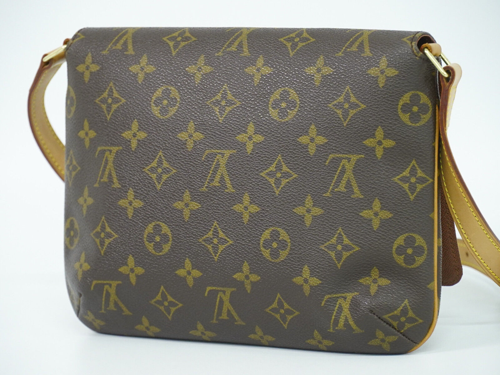 Louis Vuitton Musette Tango  Canvas Shoulder Bag