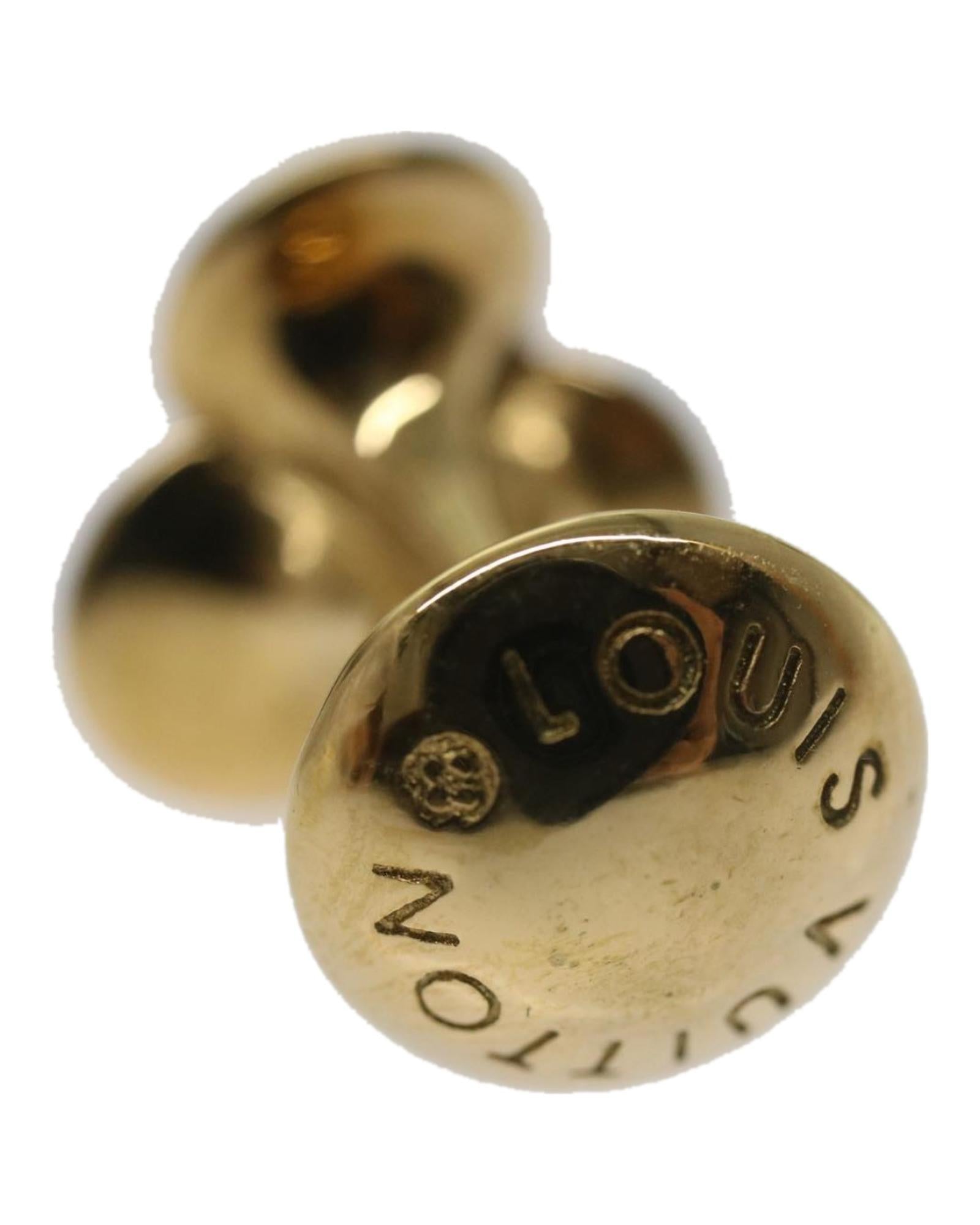 LOUIS VUITTON Damier Graphite Cufflinks