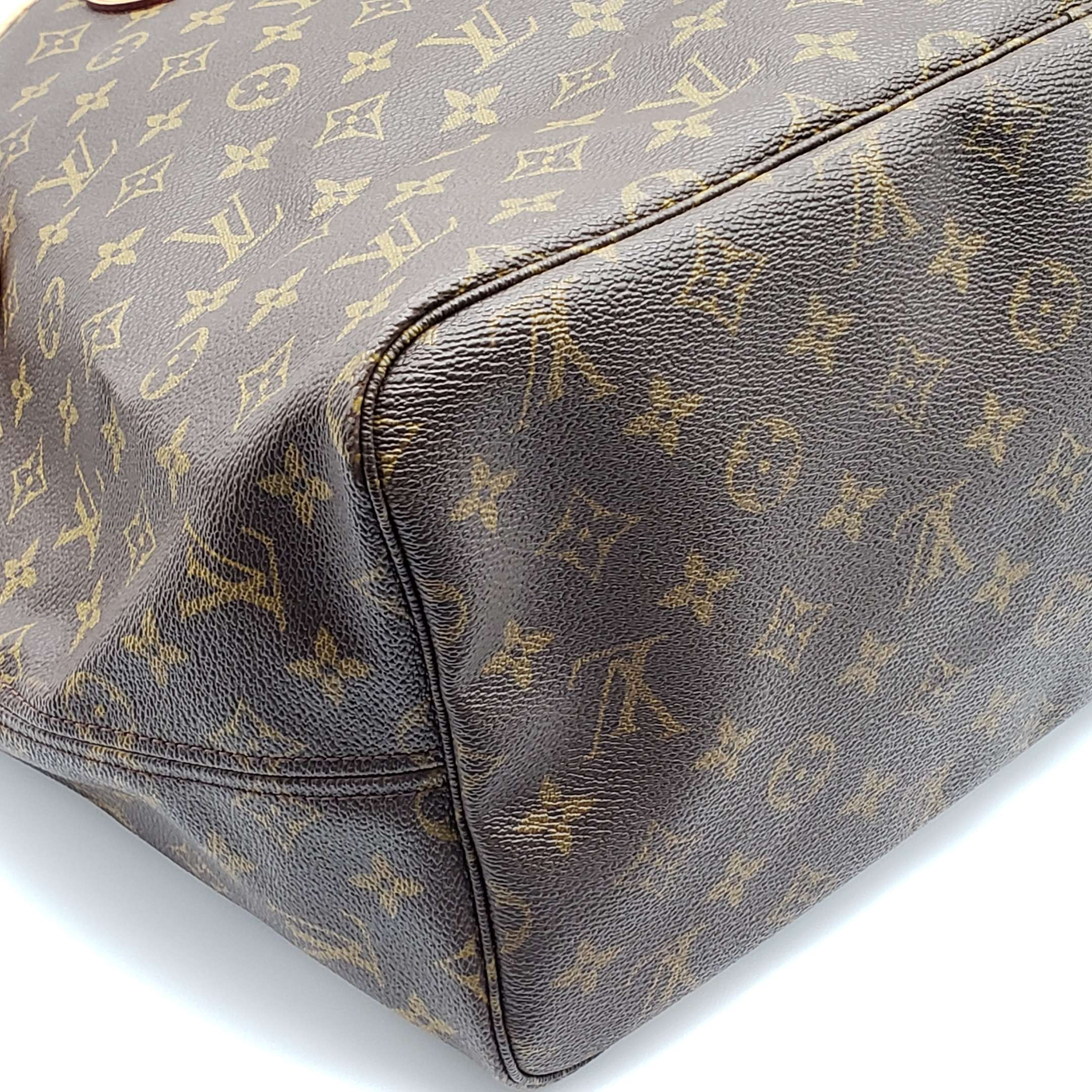 LOUIS VUITTON MONOGRAM NEVERFULL GM TOTE BAG