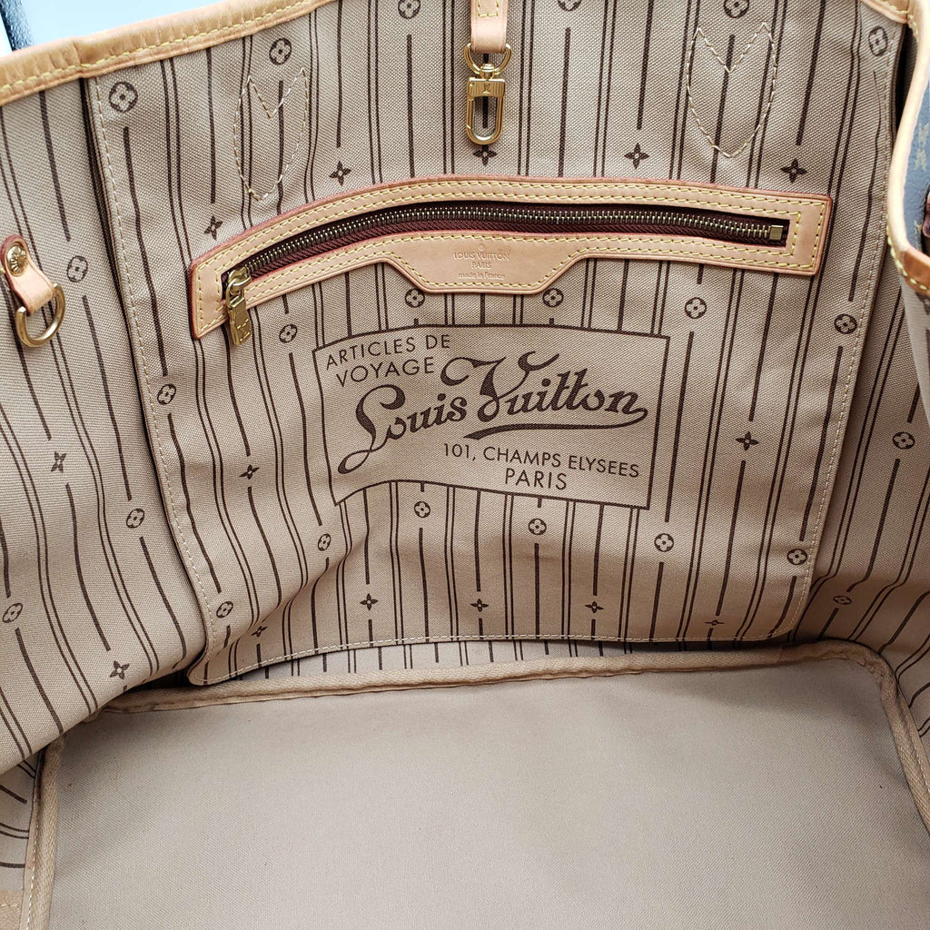LOUIS VUITTON MONOGRAM NEVERFULL GM TOTE BAG