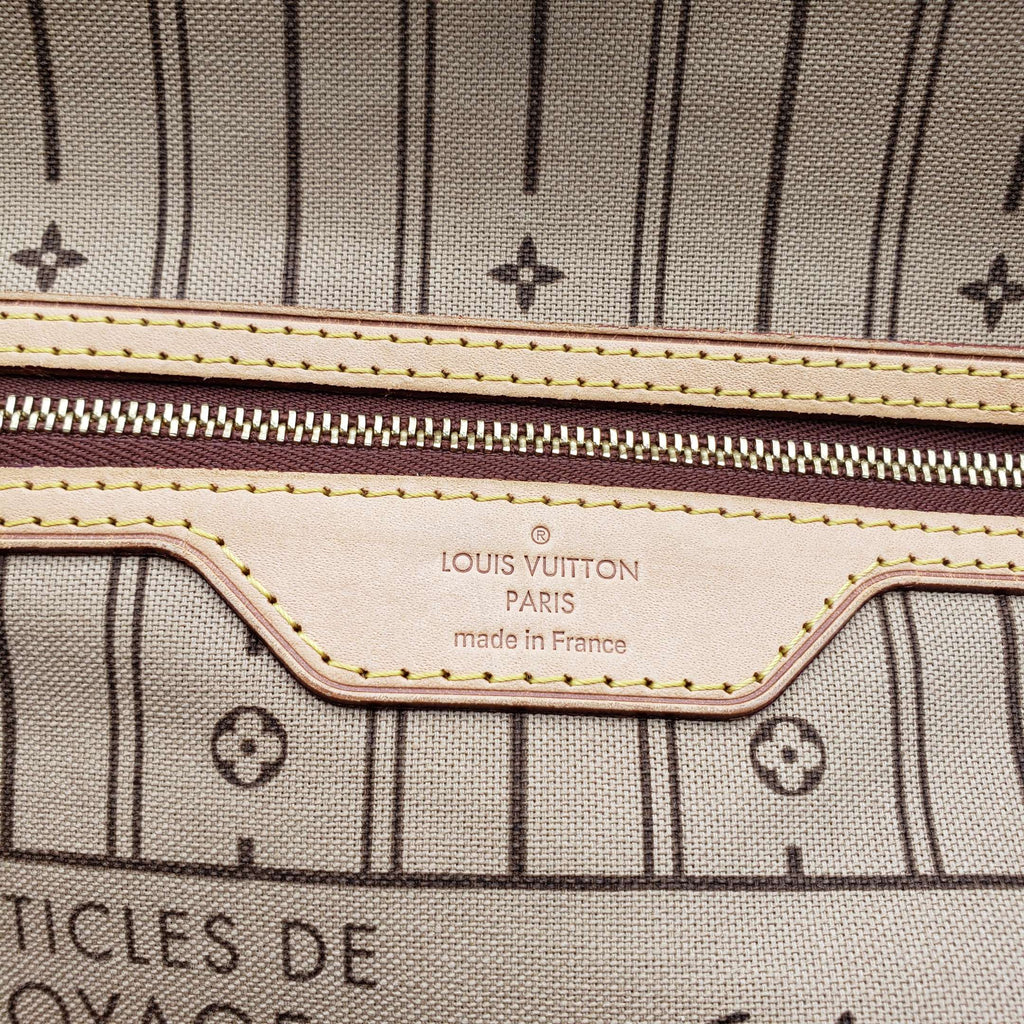 LOUIS VUITTON MONOGRAM NEVERFULL GM TOTE BAG