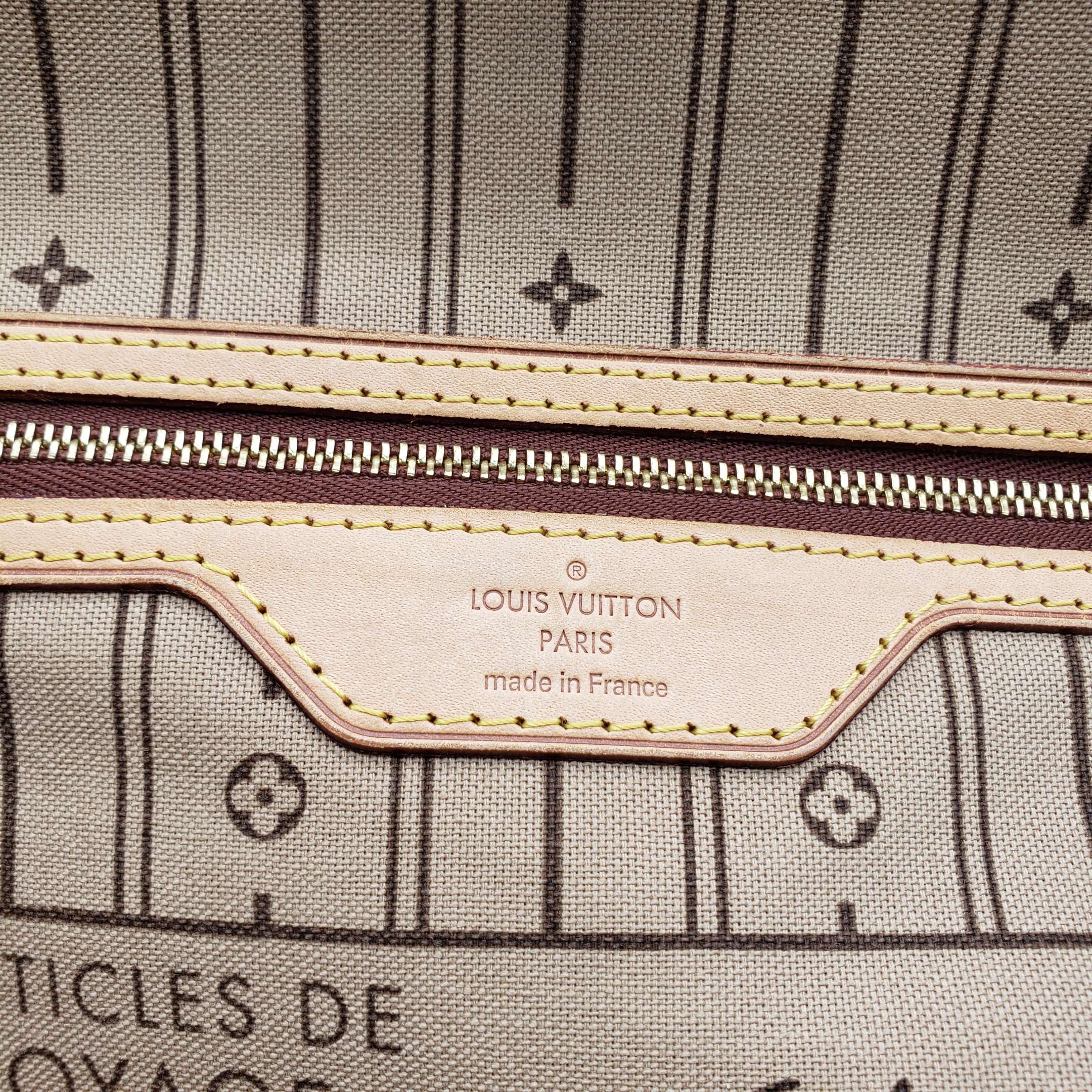 LOUIS VUITTON MONOGRAM NEVERFULL GM TOTE BAG