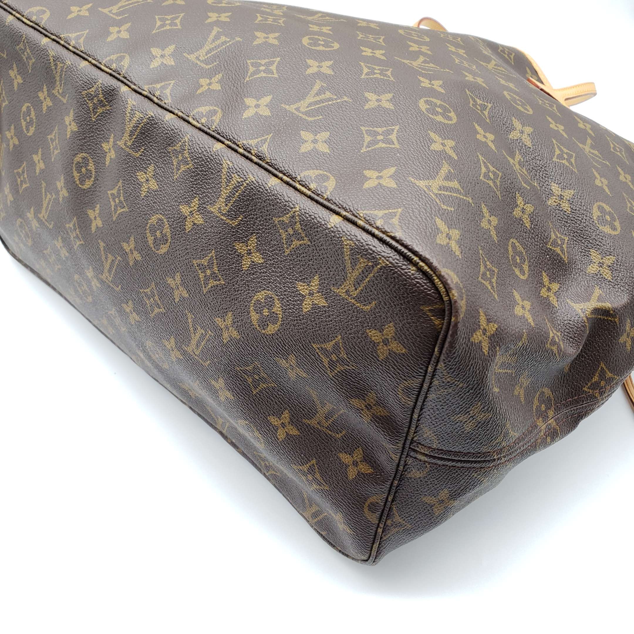 LOUIS VUITTON MONOGRAM NEVERFULL GM TOTE BAG