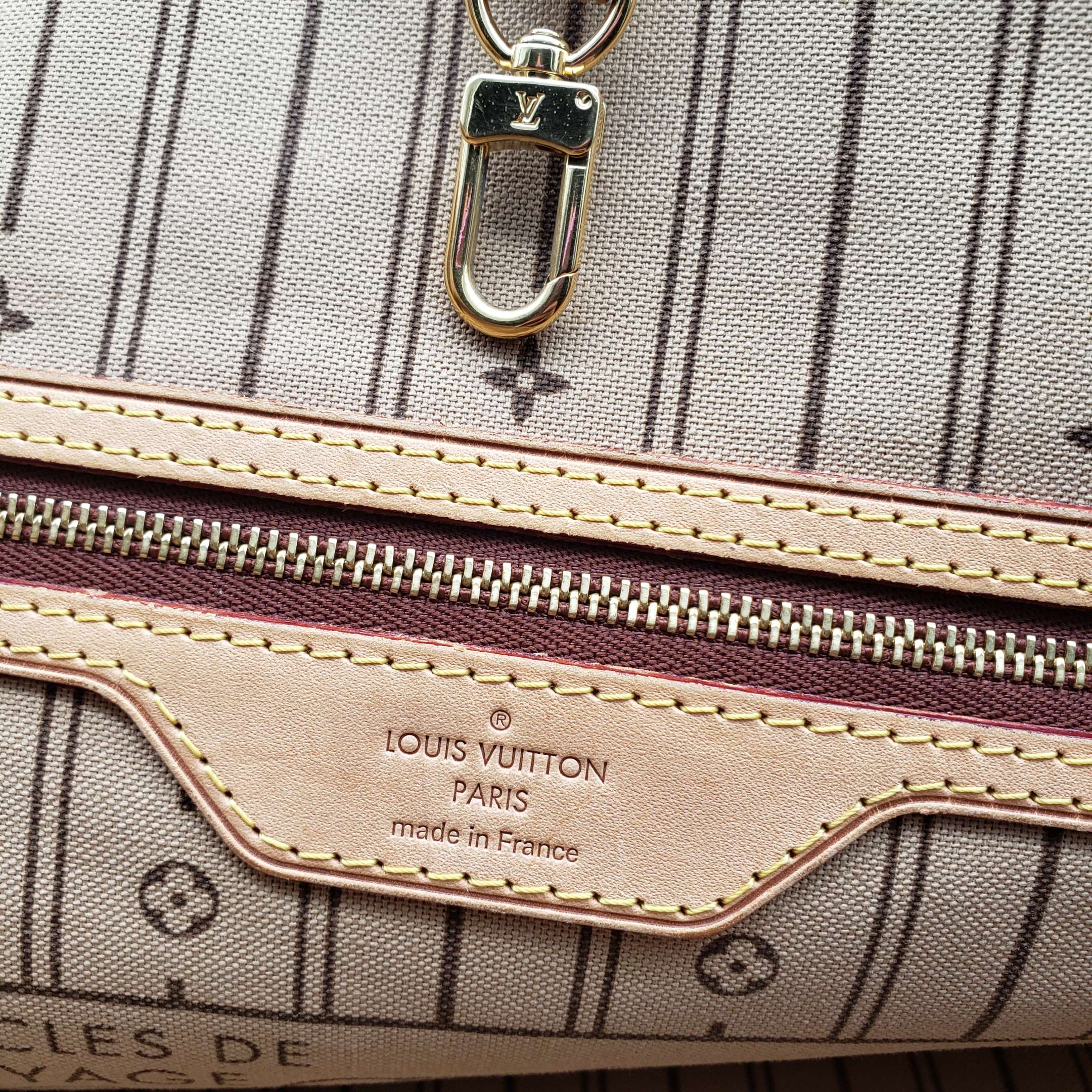LOUIS VUITTON MONOGRAM NEVERFULL GM TOTE BAG