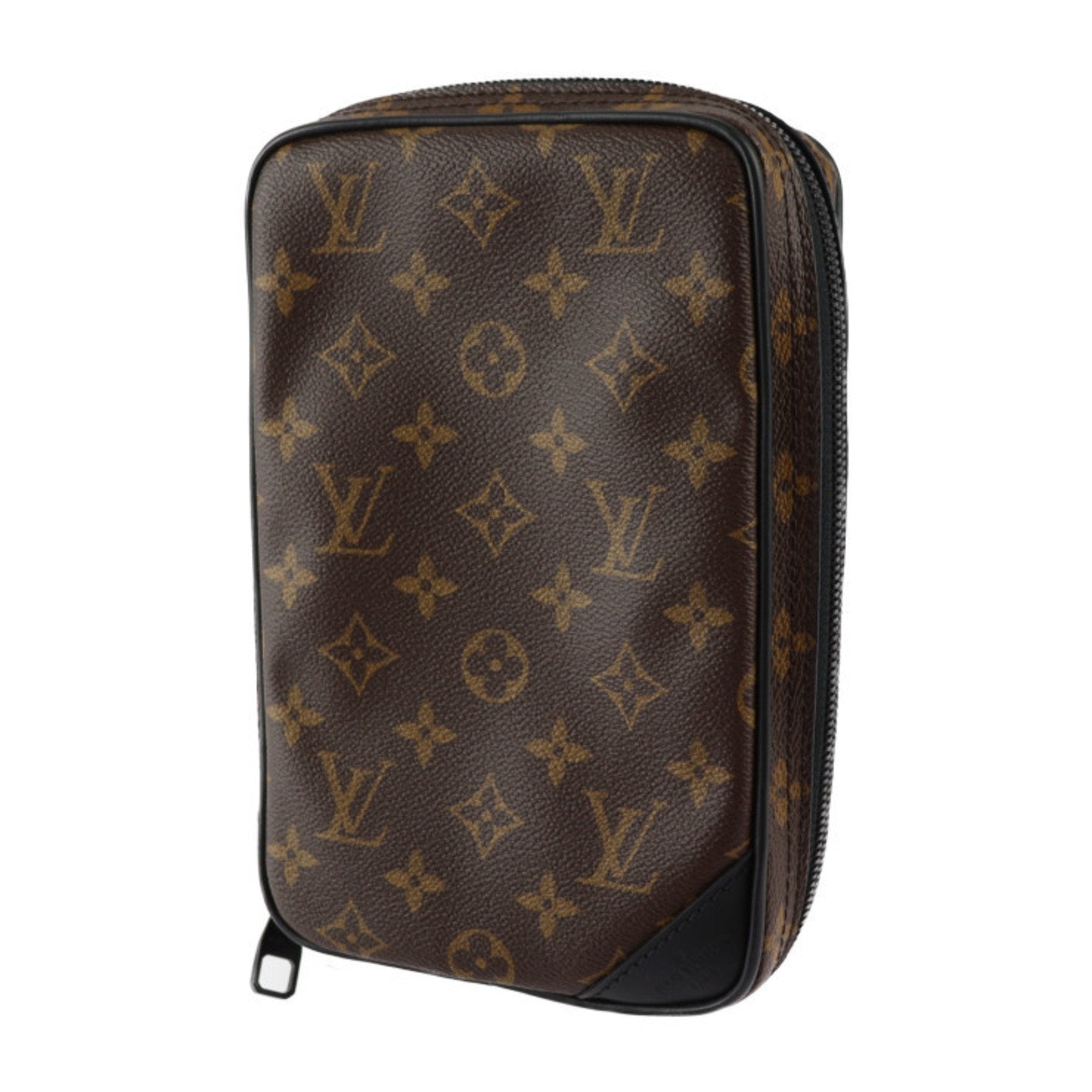 Versatile Monogram Leather Utility Bag