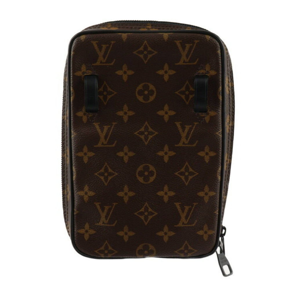 Versatile Monogram Leather Utility Bag