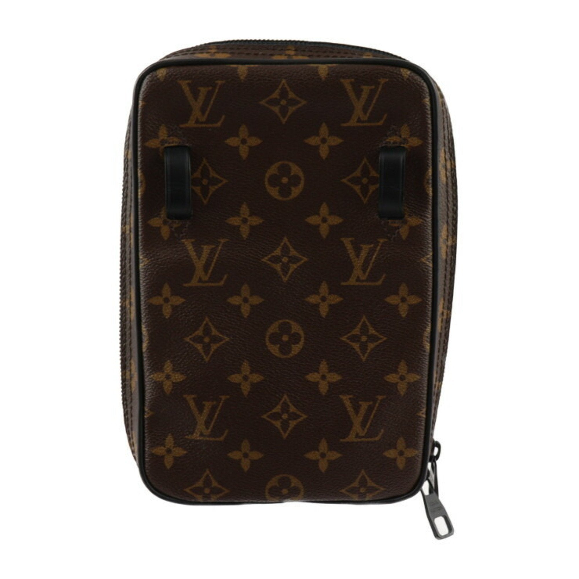 Versatile Monogram Leather Utility Bag