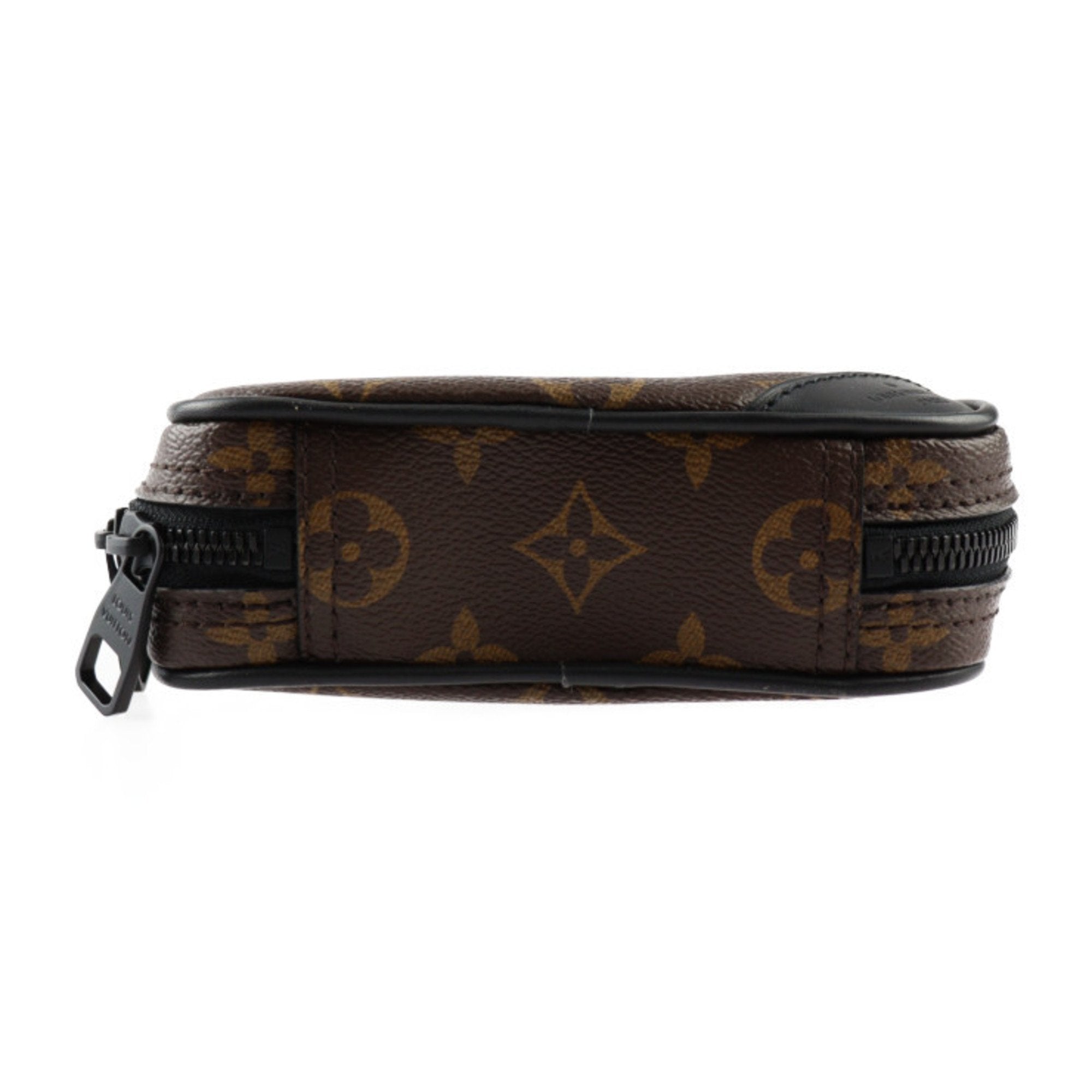 Versatile Monogram Leather Utility Bag