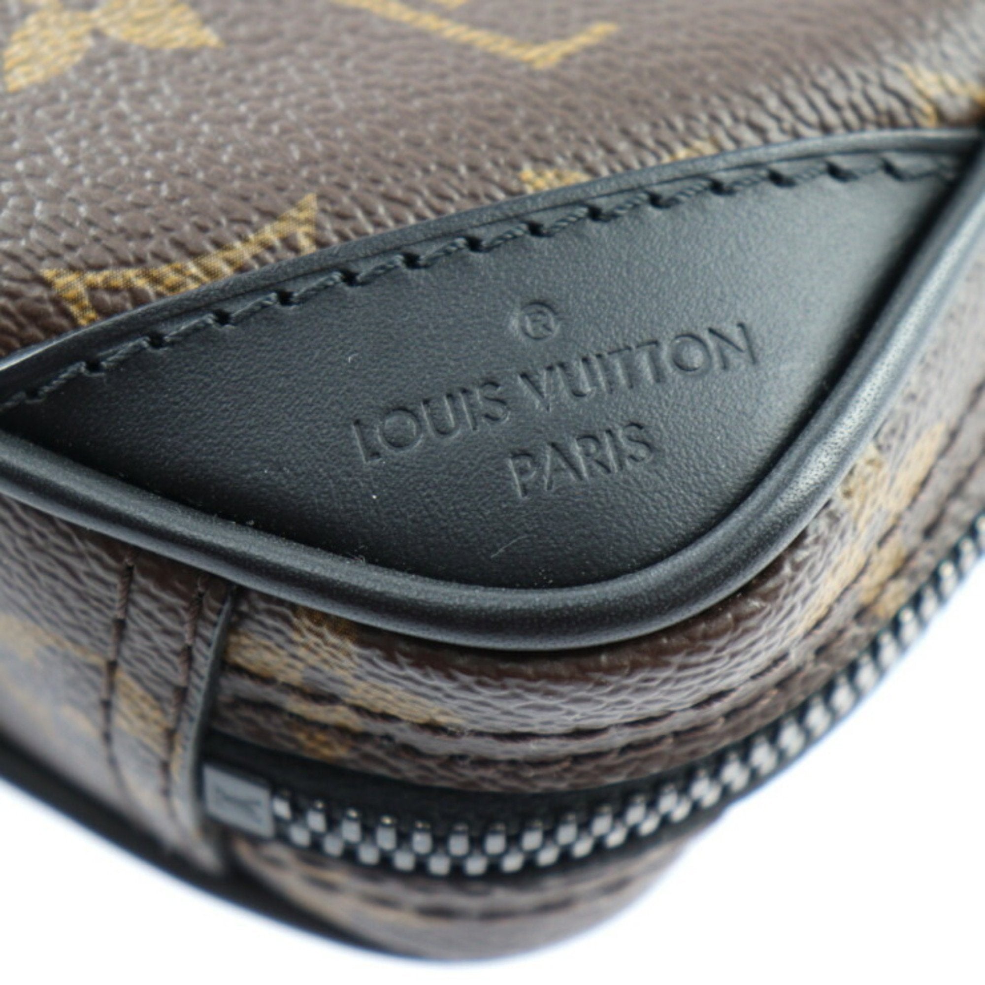 Versatile Monogram Leather Utility Bag