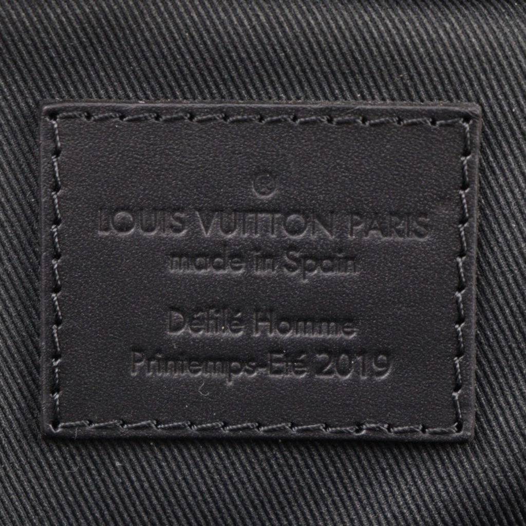 Versatile Monogram Leather Utility Bag