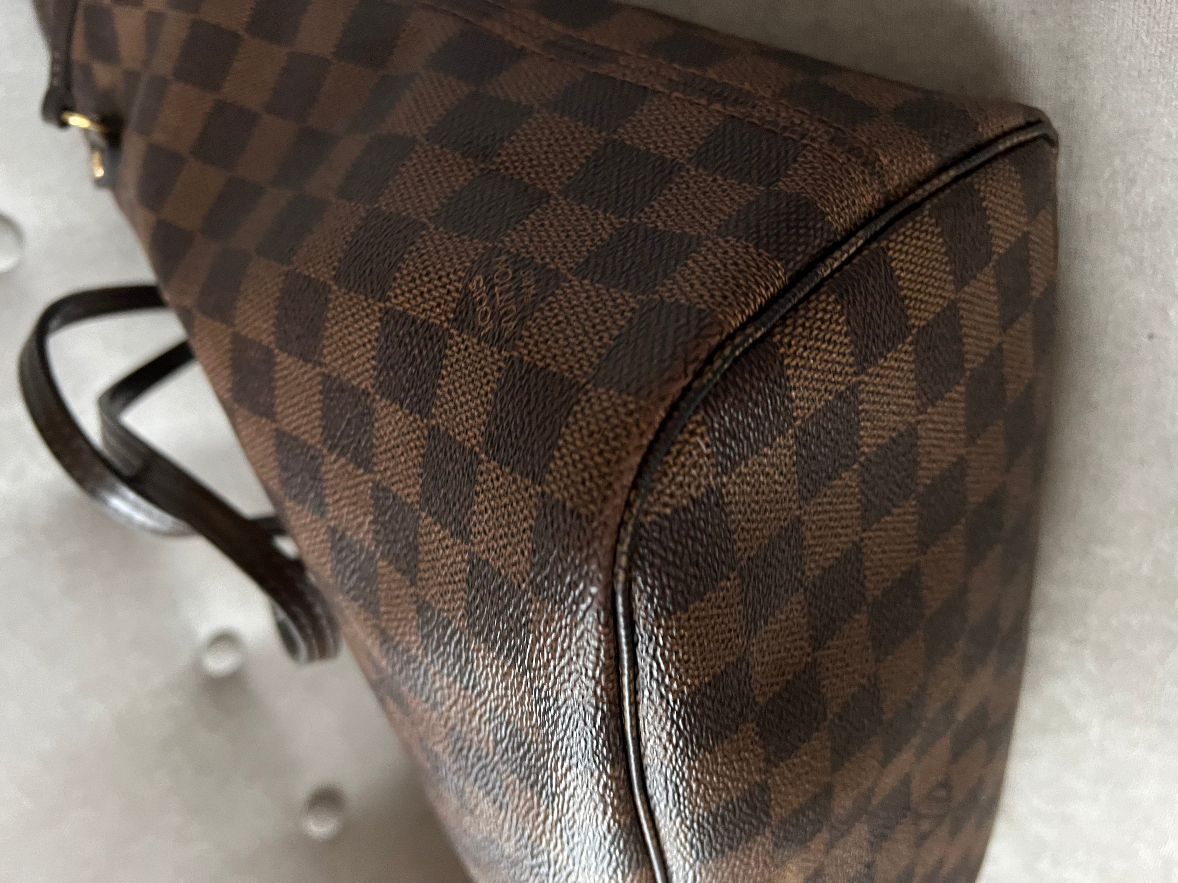 Louis Vuitton Neverfull MM Damier Ebene Cherry Interior (RRP £1,410)