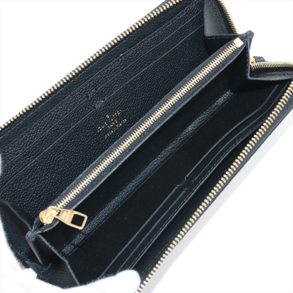 Louis Vuitton Bi-Color Monogram Implant Portefolio Claimance M82338 Noneir Round  Wallet