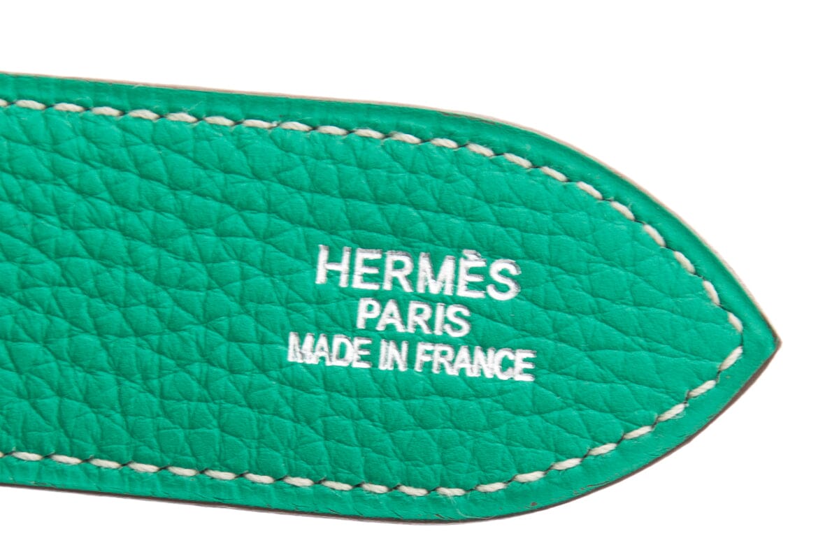 HermÃƒÆ’Ã‚Â¨s Green Jypsiere 31 CM Handbag
