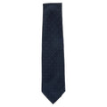 Louis Vuitton Monogram Print Necktie in Navy Blue Silk