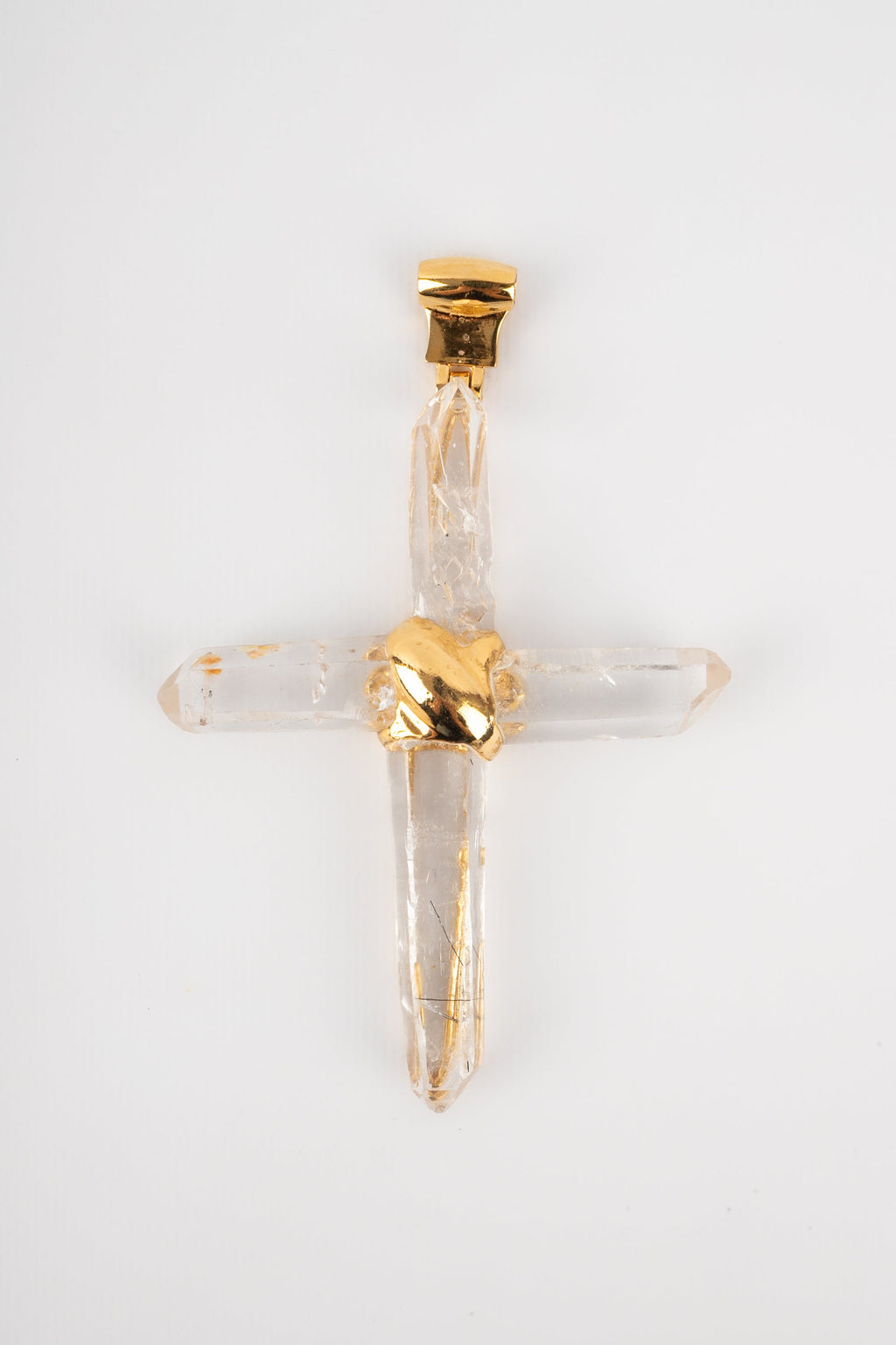 Pendentif croix Chanel par Goossens