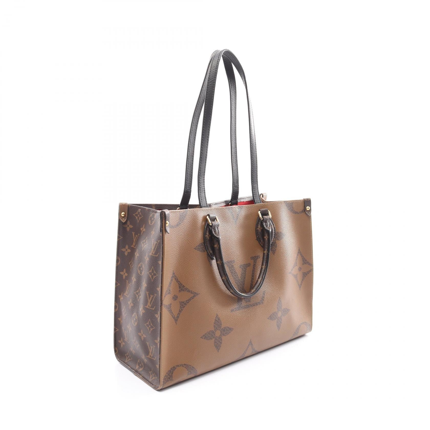 Louis Vuitton Giant Monogram Reverse Onthego MM Canvas Tote Bag
