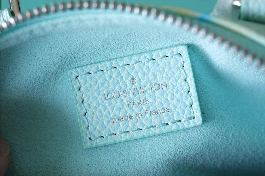 LV Nano Speedy Monogram Empreinte Vert D’eau Green For Women,  Shoulder And Crossbody Bags 16cm/6.3in LV 
