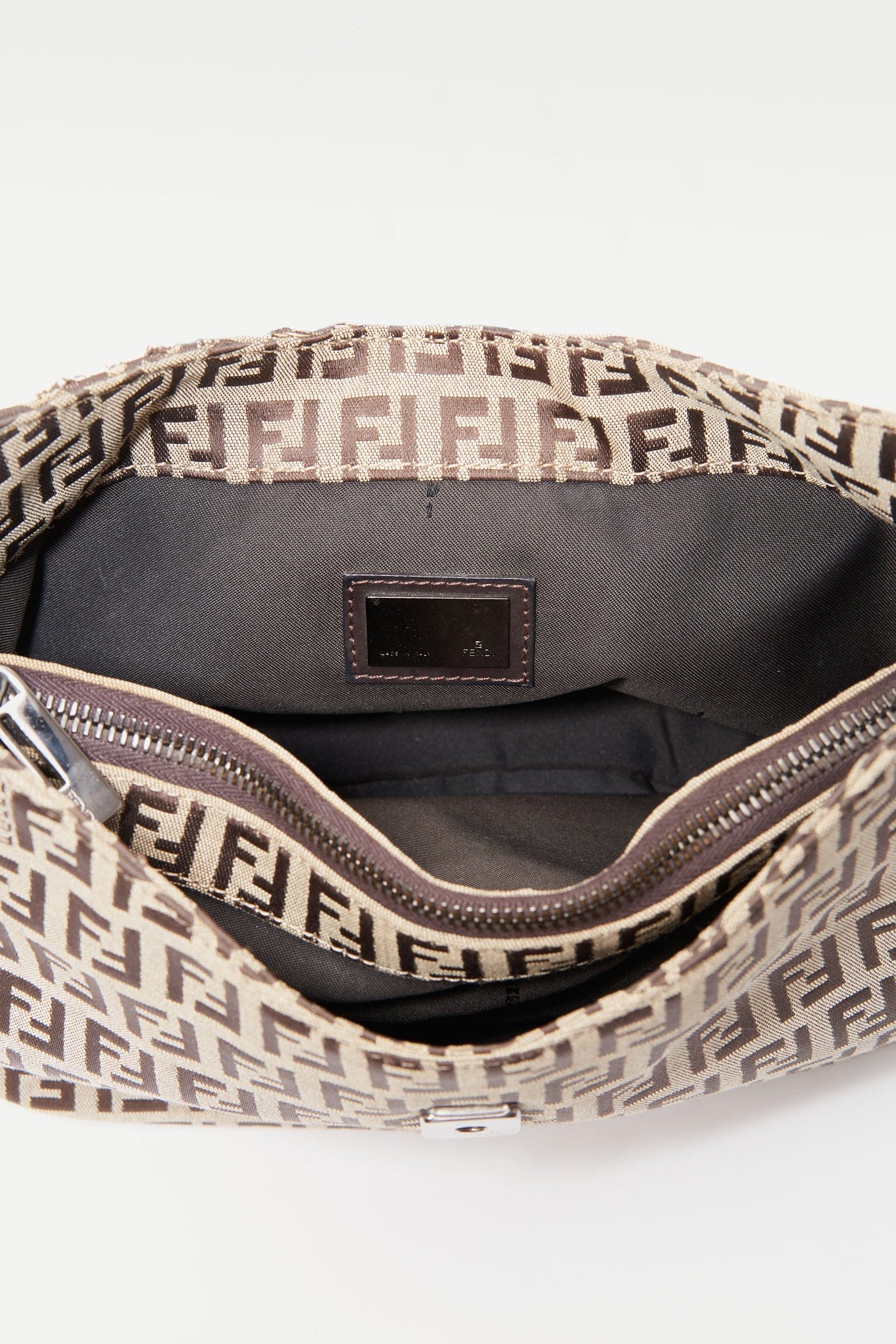 Vintage Fendi Zucchino Shoulder Bag