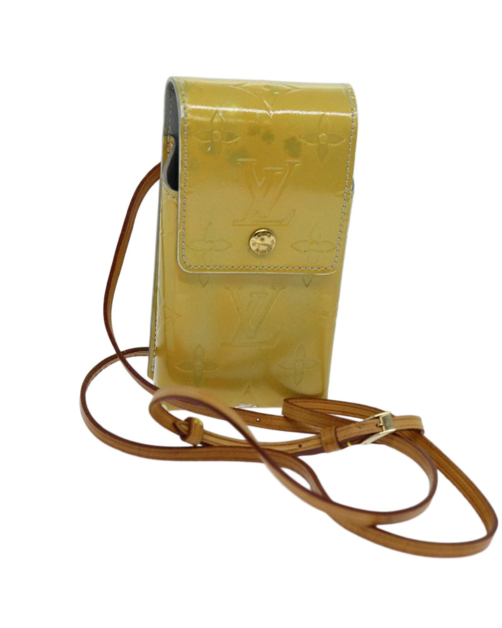 LOUIS VUITTON Pochette Accessoires Yellow Clutch Bag