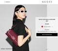 GC665 Gucci Luce Small Shoulder Bag / HIGHEST QUALITY VERSION / 10.8"W x 5"H x 2.5"D