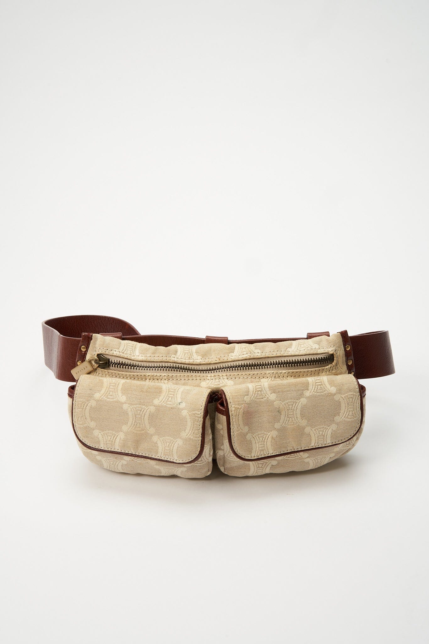 Vintage Celine Bag cream Belt or Sling Bag