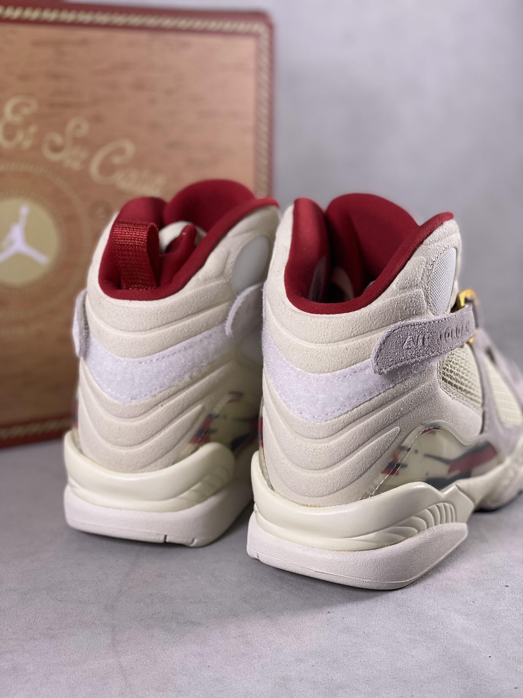 Designer SoleGlamIy x Air Jordan 8 "Mi Casa Es Su Casa"