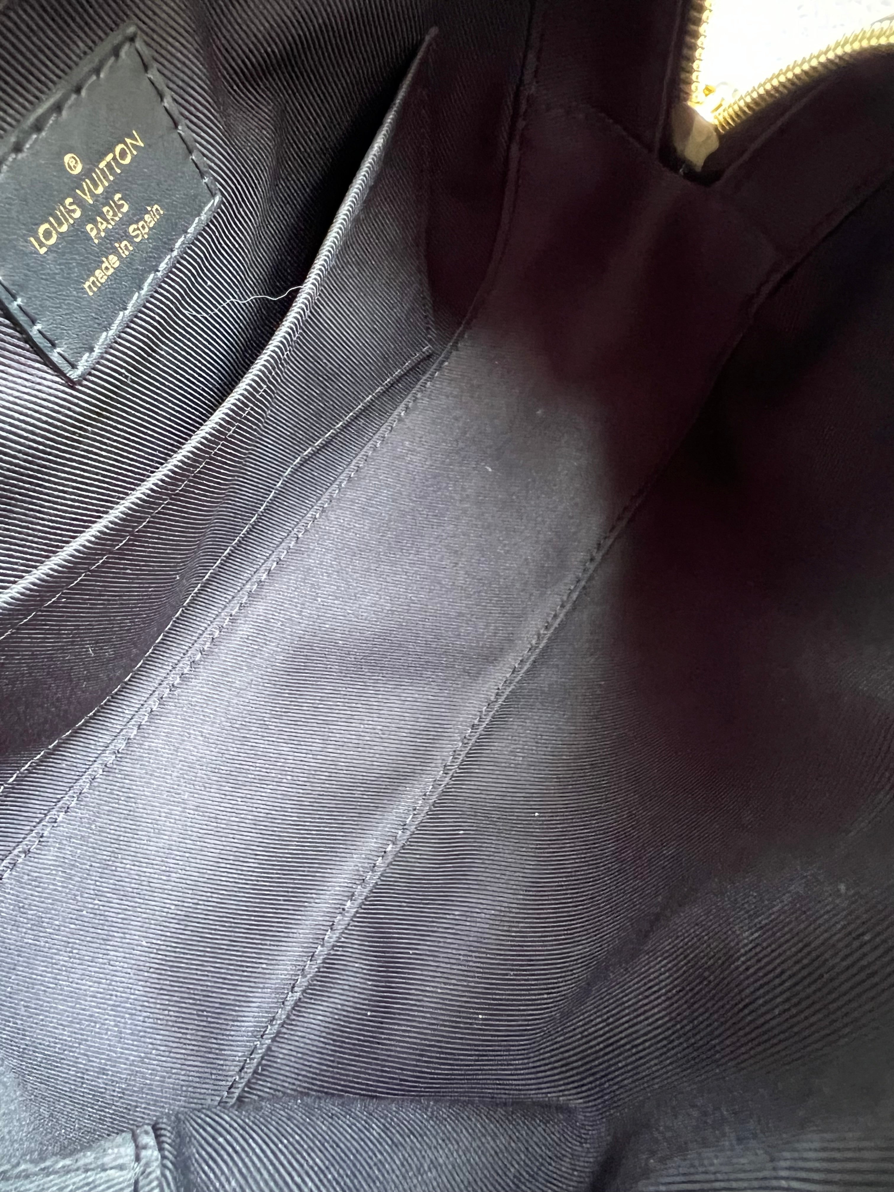 Louis Vuitton Saintonge Black and Monogram