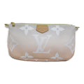 Louis Vuitton Louis Vuitton Multicolor Pochette Accessories Bag PVC  Canvas Monogram Giant  Orange Brum M57634