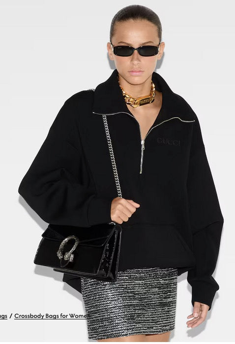 GC706 Dionysus Small Shoulder Bag / 11"W x 6.2"H x 4"D