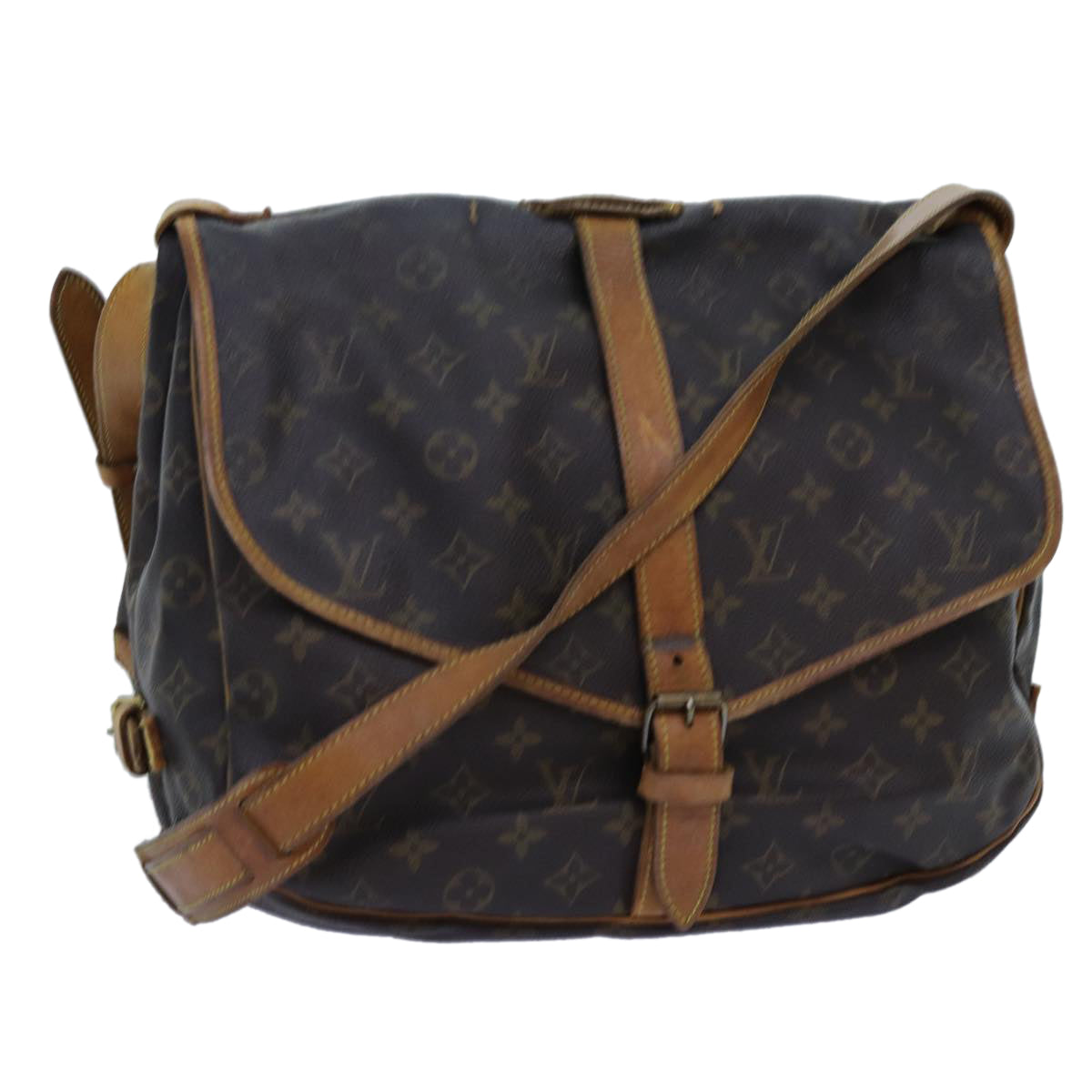 Louis Vuitton Monogram Saumur 35 Shoulder Bag