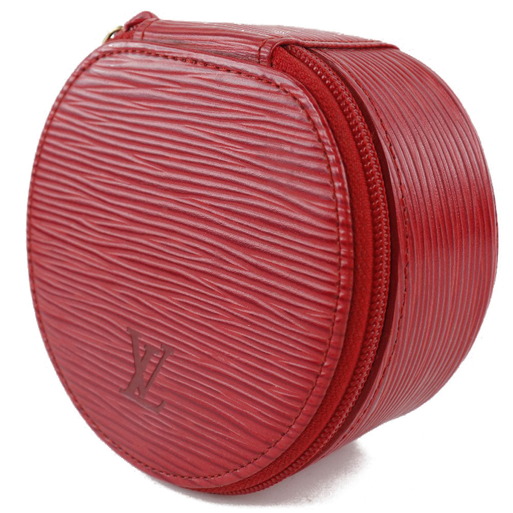 Louis Vuitton Ecran Vision Porterait Jewelry Case M48227 Epileptic Castilian Red French Fasciner Ecran Bijoux