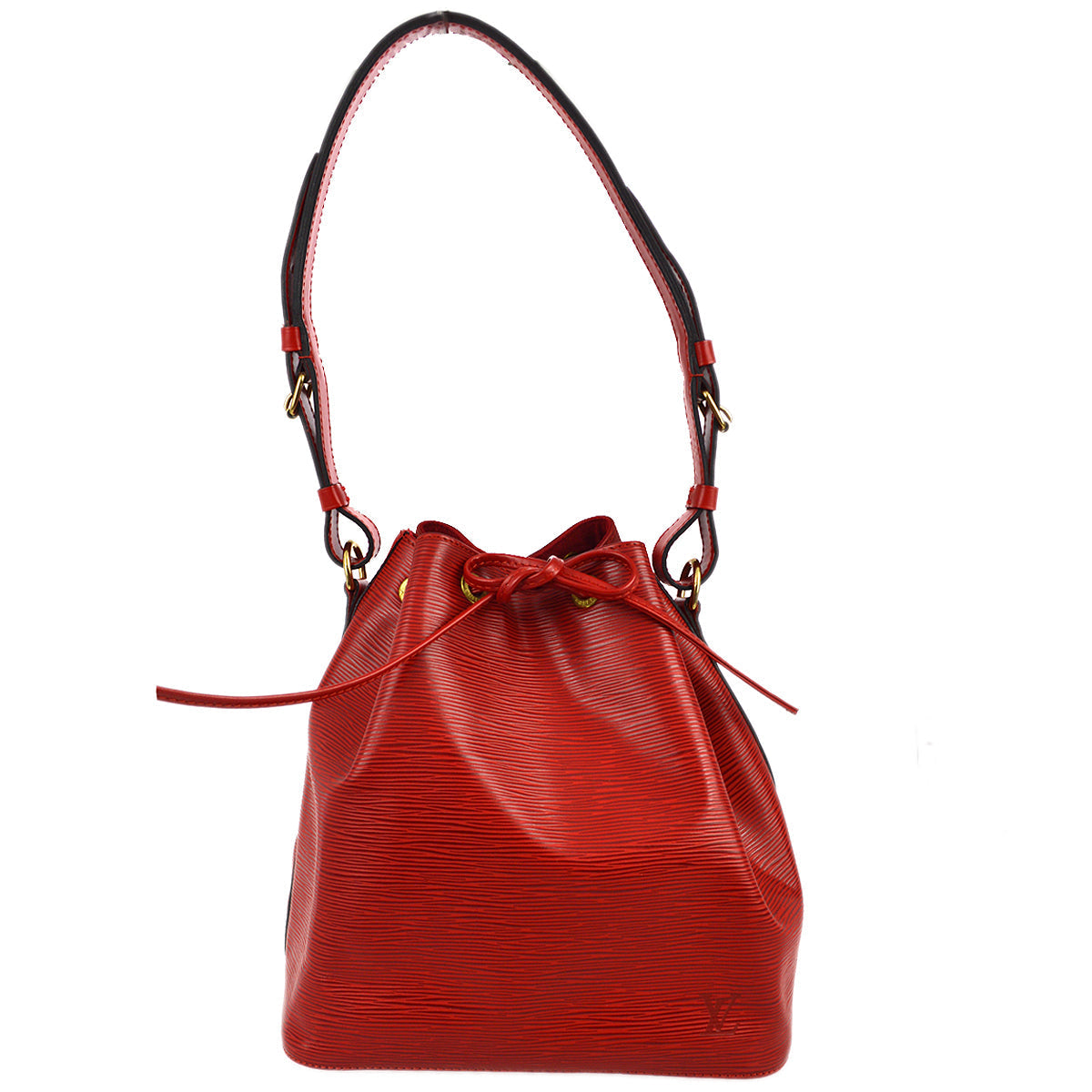 Louis Vuitton 1996 Petite Noe Red Epi M44107