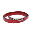 LOUIS VUITTON Red Leather Jardiniere Shoulder Strap