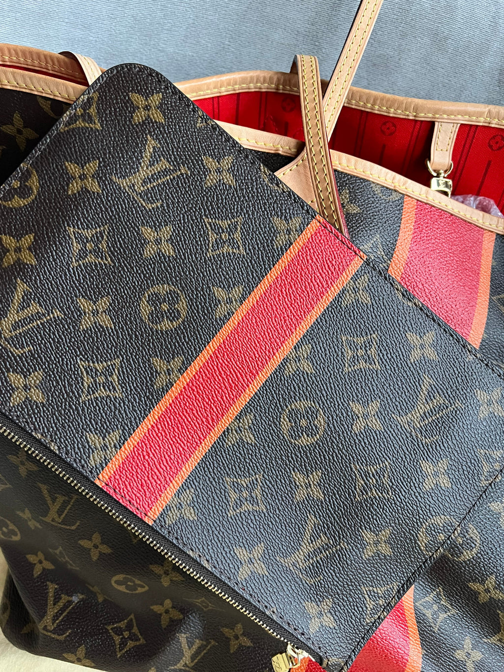 Louis Vuitton My Heritage Personalised Neverfull GM Monogram (RRP £1,790)