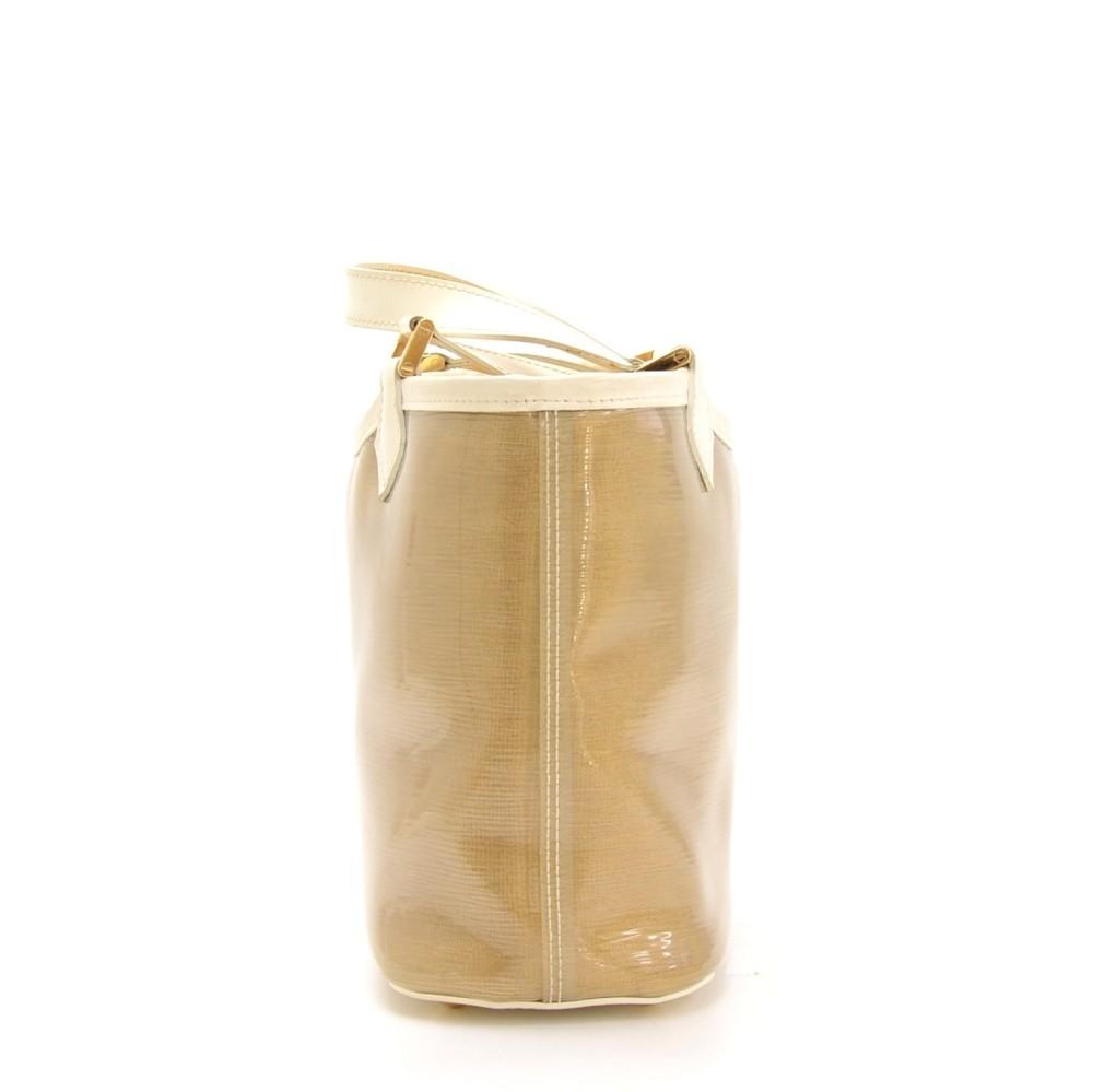 Louis Vuitto Lagoon Vinyl and Terry Cloth Beach Bag
