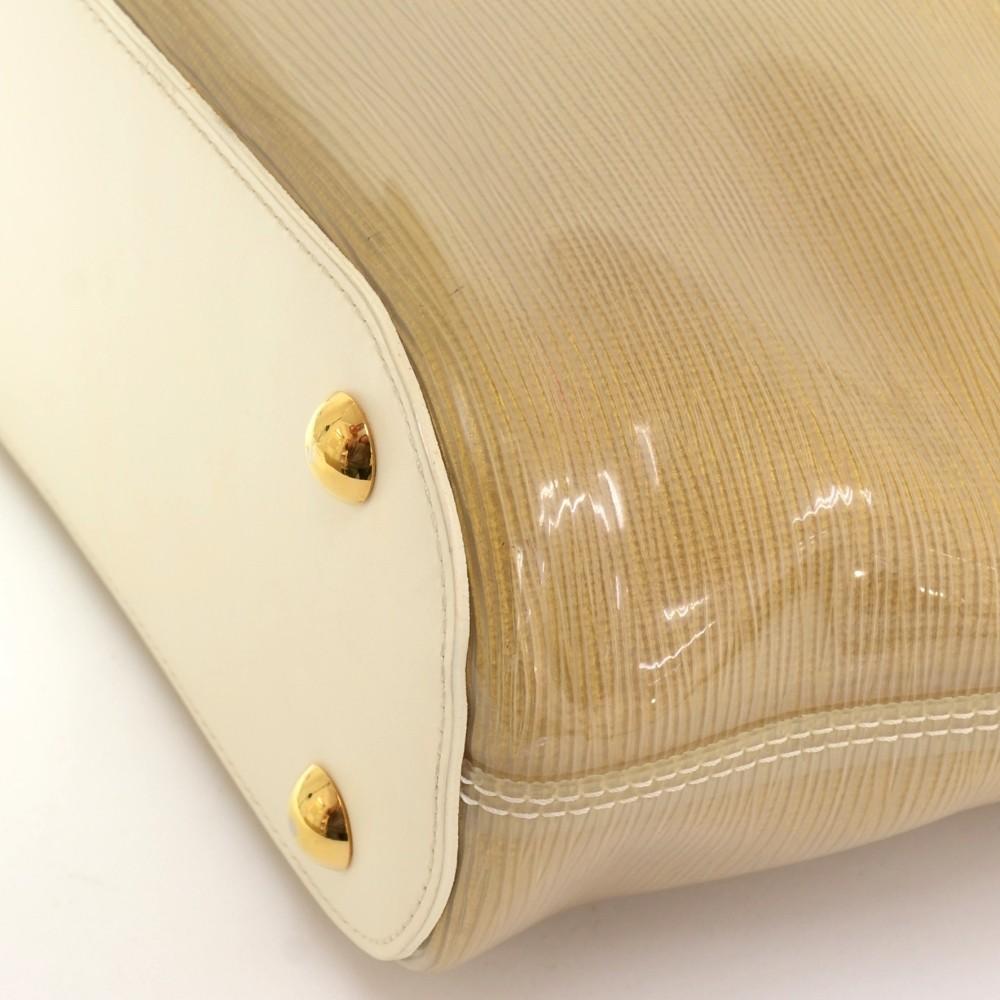 Louis Vuitto Lagoon Vinyl and Terry Cloth Beach Bag