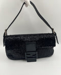 Fendi Sequin Beaded Baguette Bag