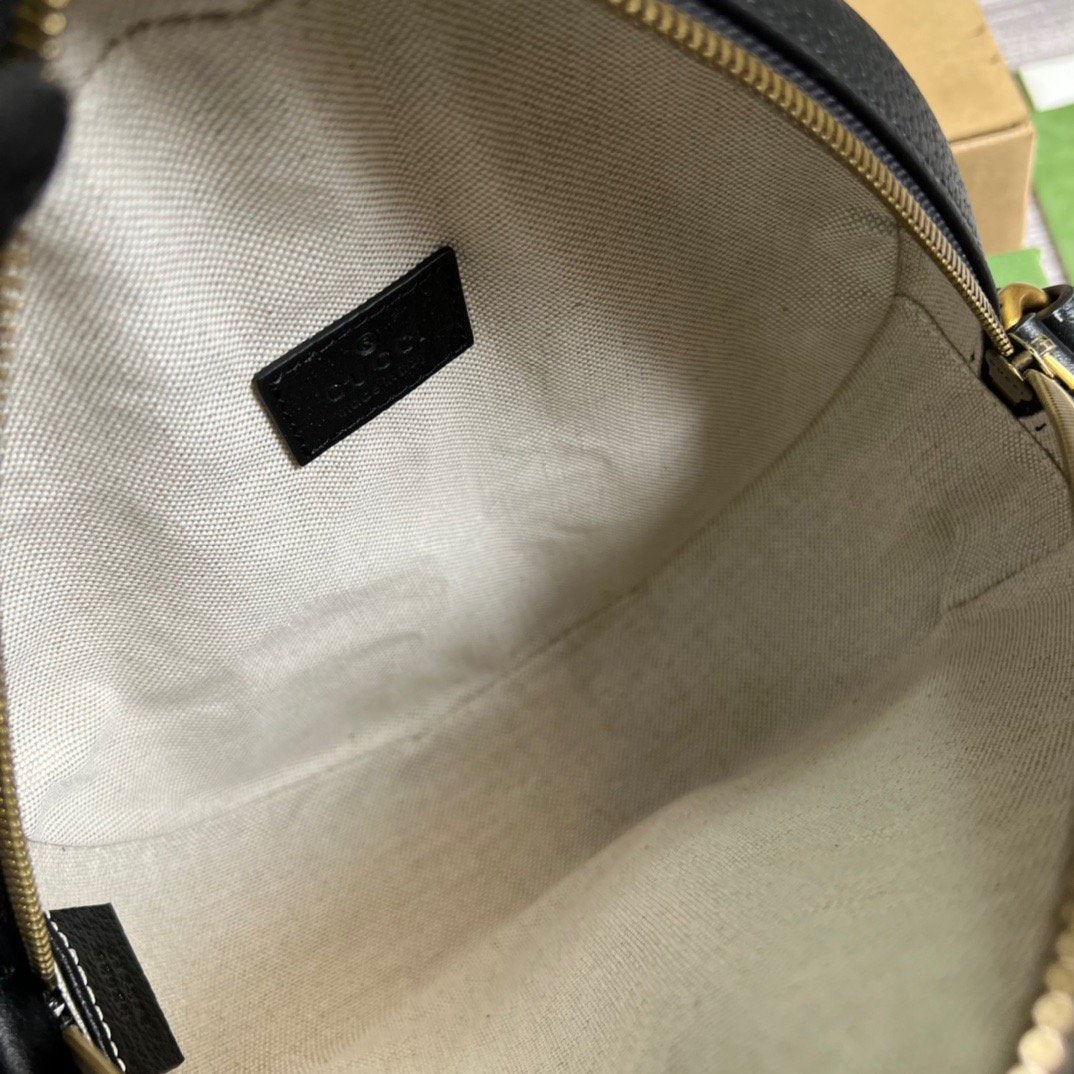 gg x Adidas Ophidia Shoulder Bag Black For Women, Women’s Bags 8.6in/22cm gg 