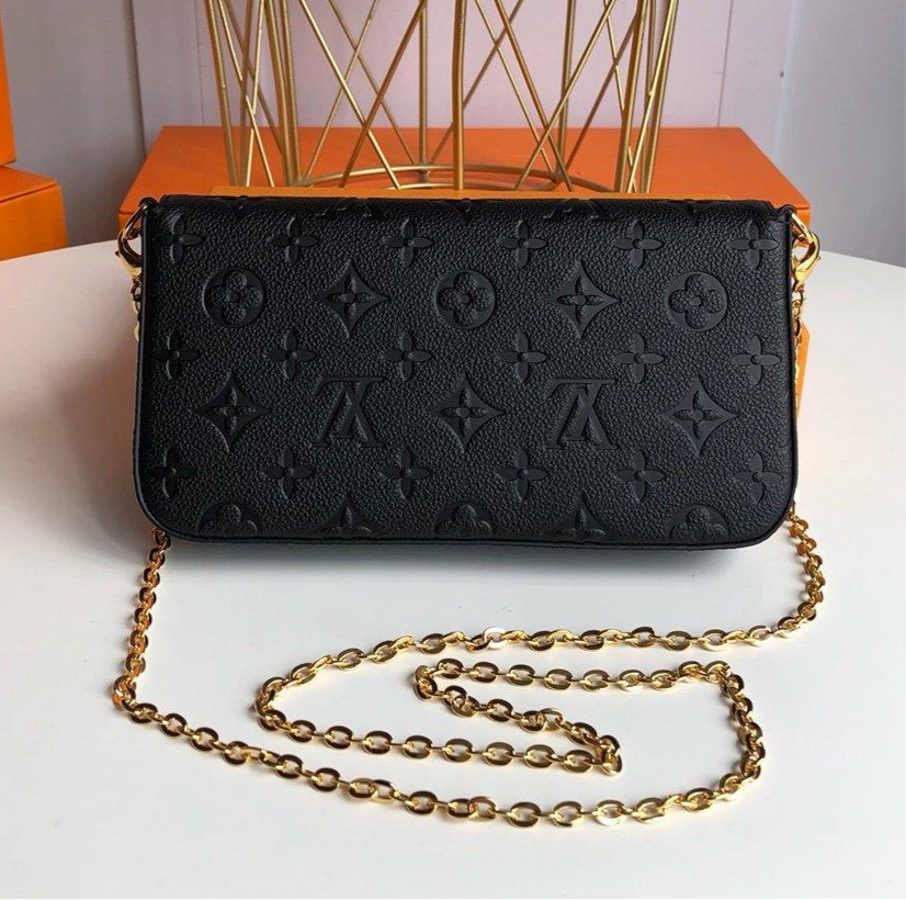 Louis Vuitton fÃƒÆ’Ã‚Â©licie pochette Black