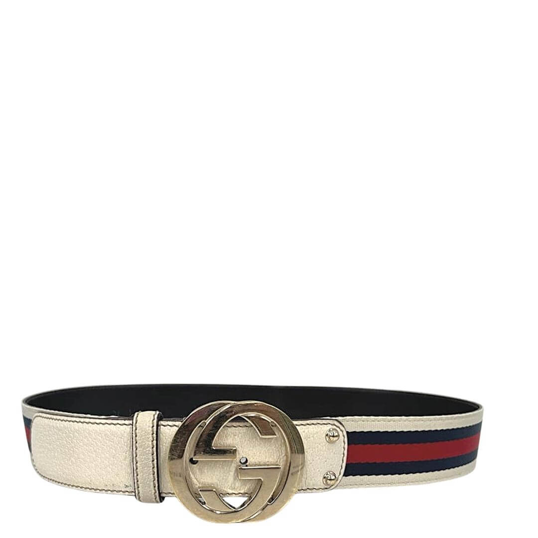 Cintura Gucci Web Tg 44