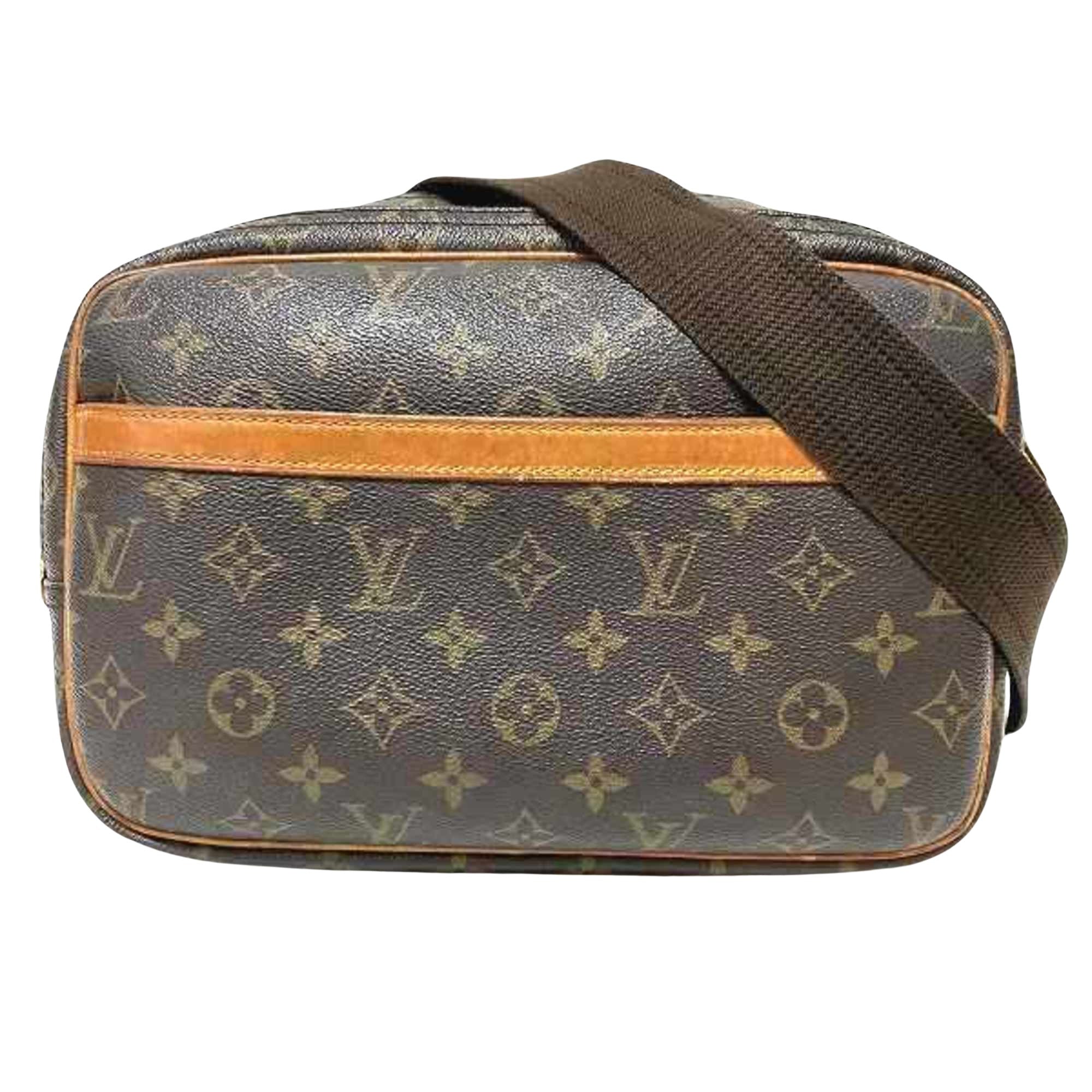 Louis Vuitton Reporter  Canvas Shoulder Bag ()