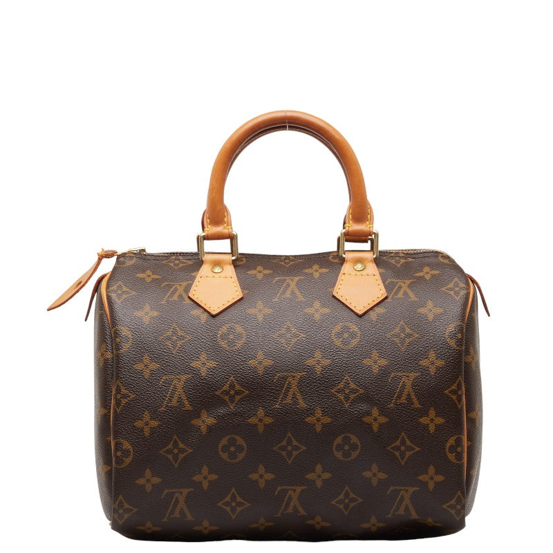 Louis Vuitton Monogram Speedy 25 Mini Boston Bag M41528 Brown PVC Leather  Louis Vuitton