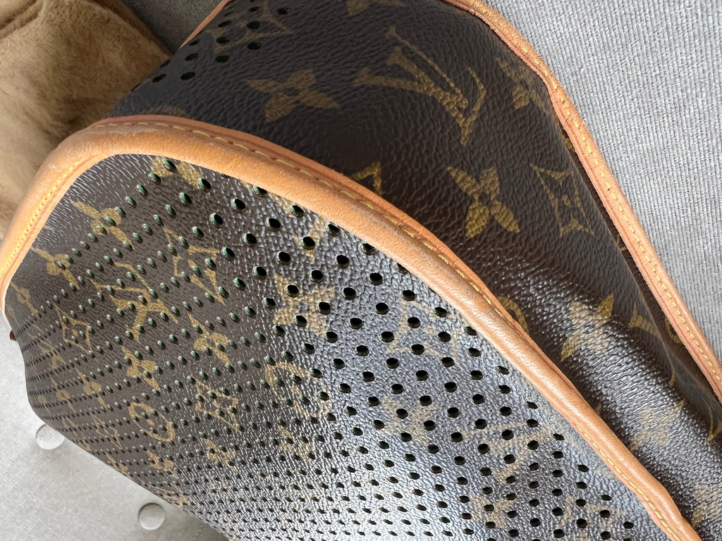 Louis Vuitton Perforated Monogram Green Musette Bag