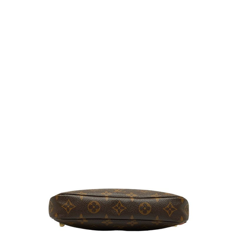 Louis Vuitton Monogram Pochette Accessories Handbag Accessories Pocket M51980 Brown PVC Leather  Louis Vuitton