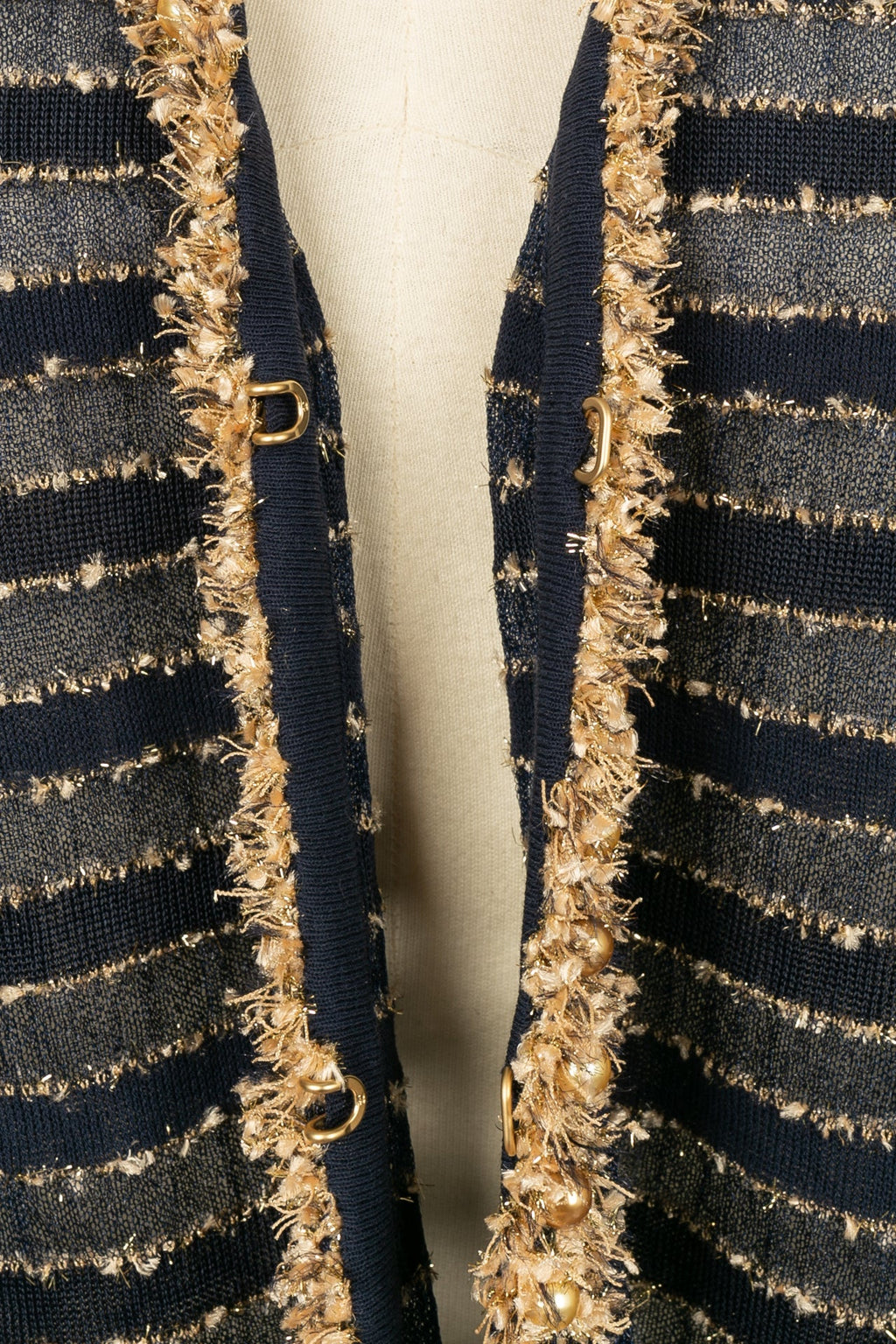 Gilet bleu Chanel