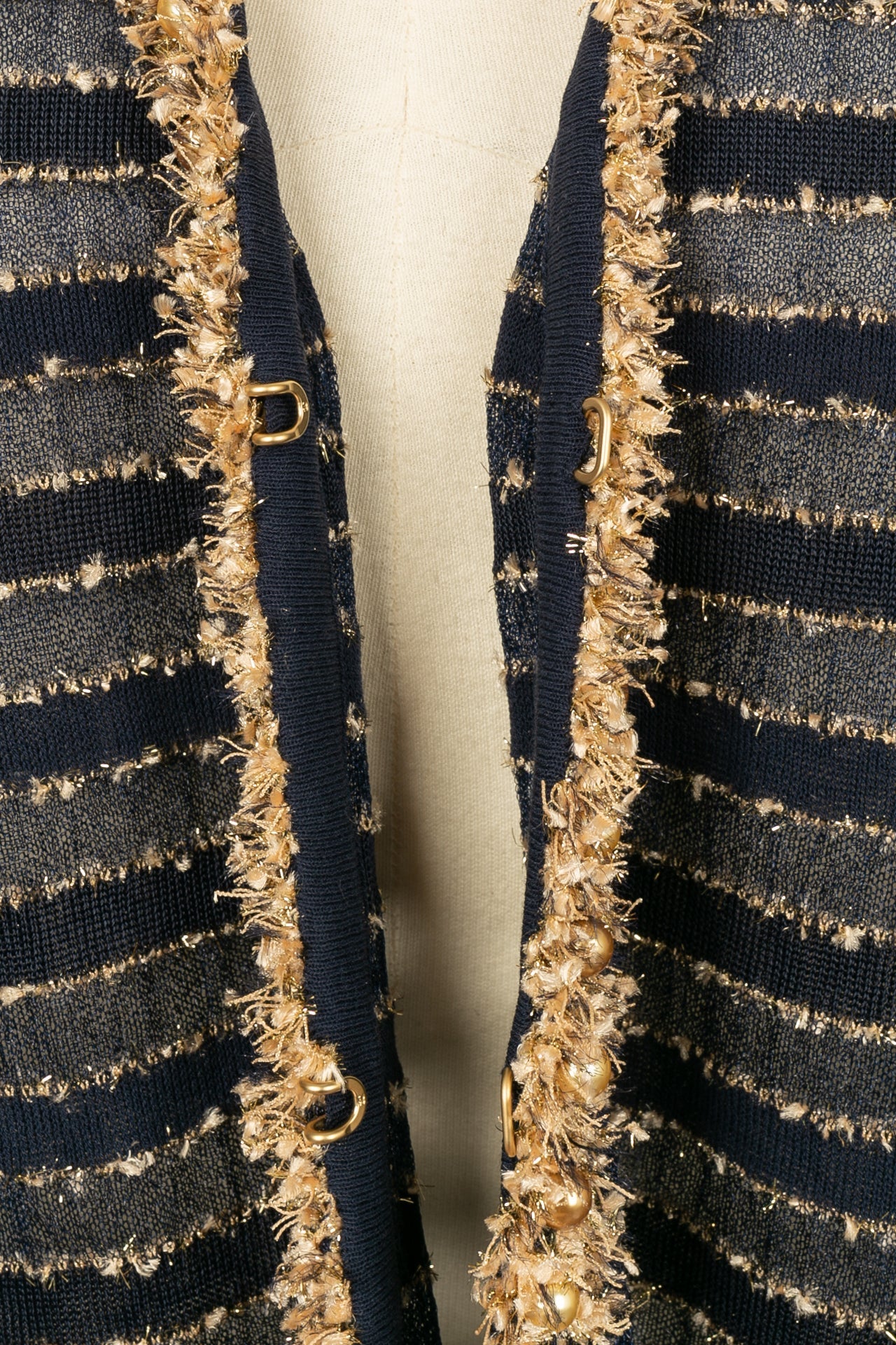 Gilet bleu Chanel