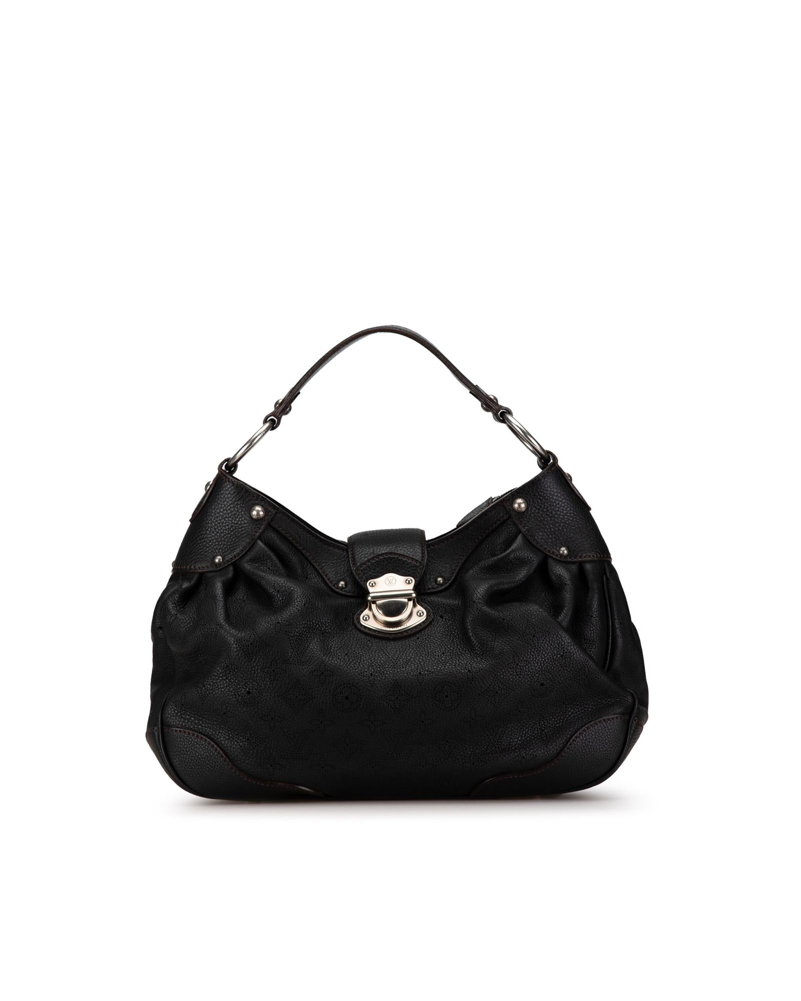 Louis Vuitton Manhattan GM Black Epi Leather Shoulder Bag