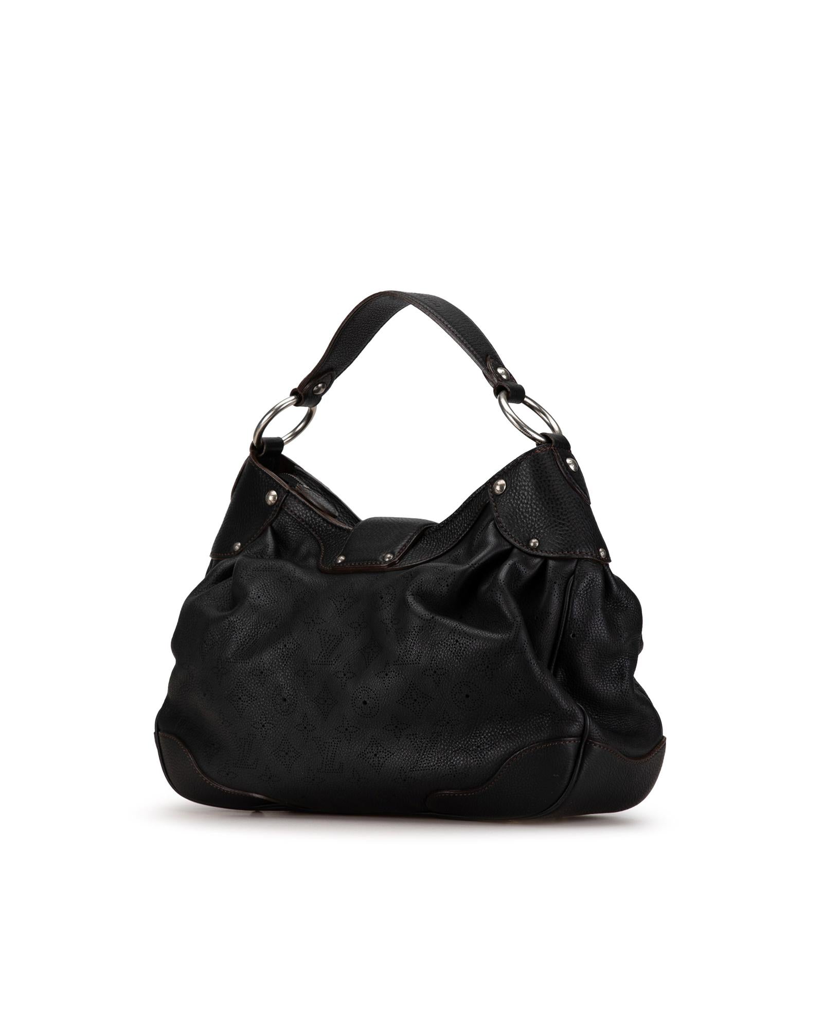 Louis Vuitton Manhattan GM Black Epi Leather Shoulder Bag